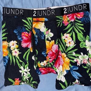 2undr boxer brief swing shift L tropic black